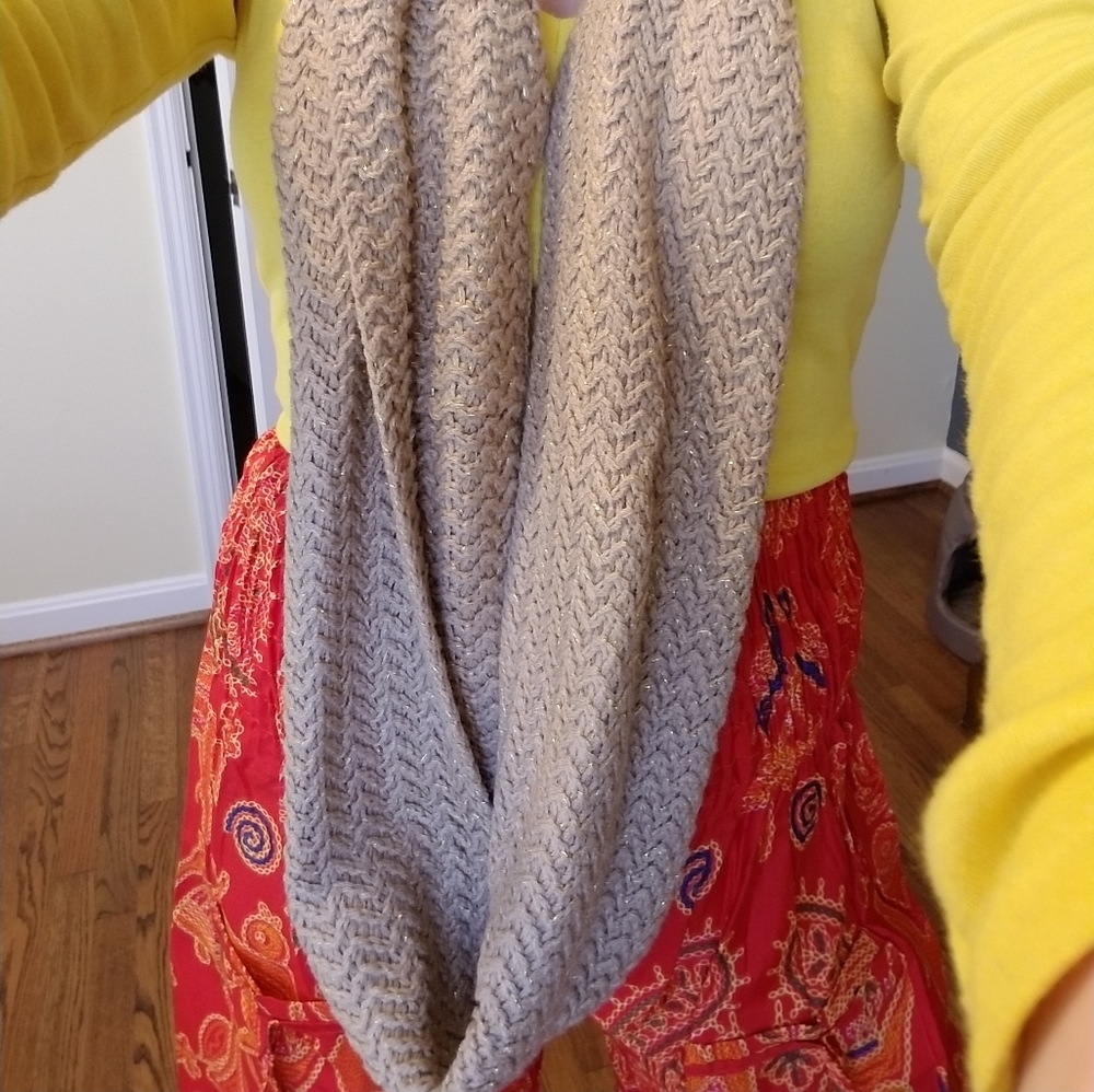 Given FREE w/ Bundle. Infinity Scarf - Picture 3 of 7